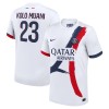 Maillot de Supporter Paris Saint-Germain Kolo Muani 23 Extérieur 2024-25 Pour Homme